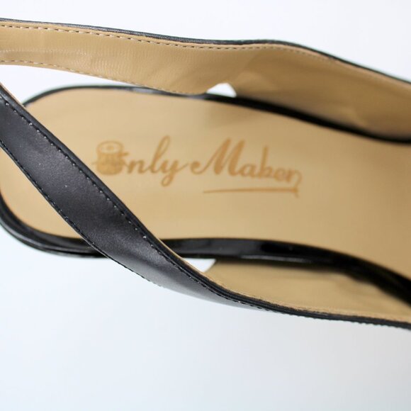 Only Maker High Heels Leopard Peep Toe Platform Slingbacks Shoes EU 36 - Picture 7 of 9